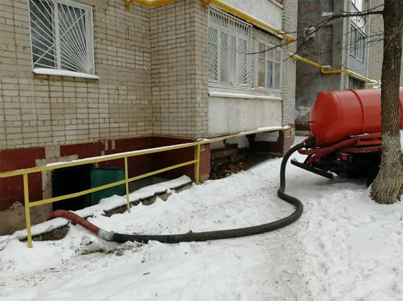 Откачка воды из подвала  Дедовск